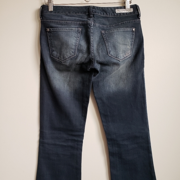 Express Stella Boot Low Rise Denim Jeans - Picture 6 of 7